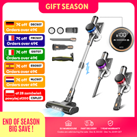 Inse S9X cordless vacuum cleaner, 55KPa, 55min, 1 L dust cup, light display battery, for animal hair, Carpet