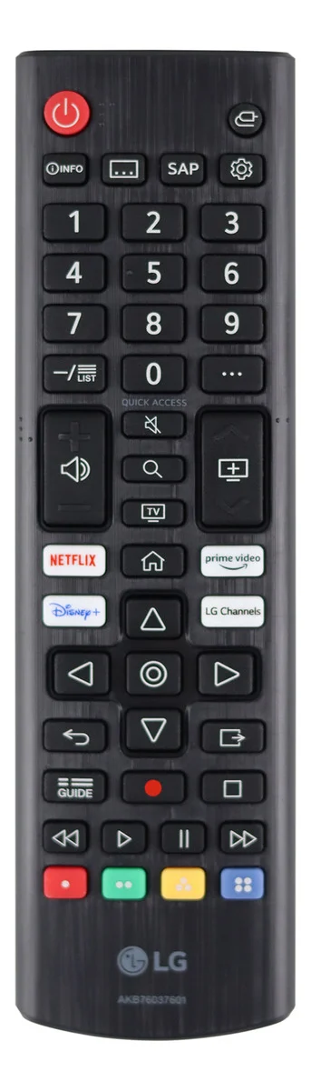 جهاز التحكم عن بعد متوافق مع تلفزيون Lg Akb76037601 الذكي