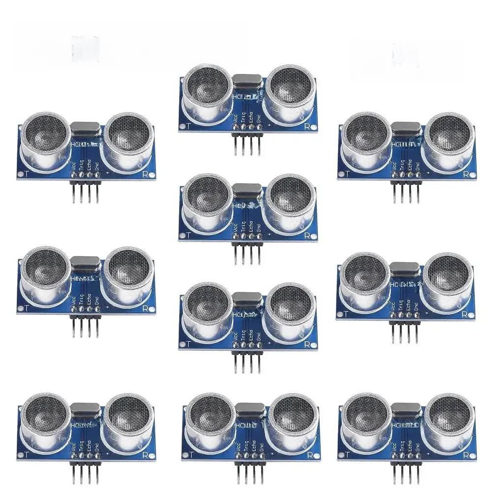 5/10 SZT. Czujnik ultradźwiękowy HC-SR04 HCSR04 moduł detektora fal ultradźwiękowych do pomiaru odległości HC SR04 czujnik odległości dla Arduino — zdjęcie 2