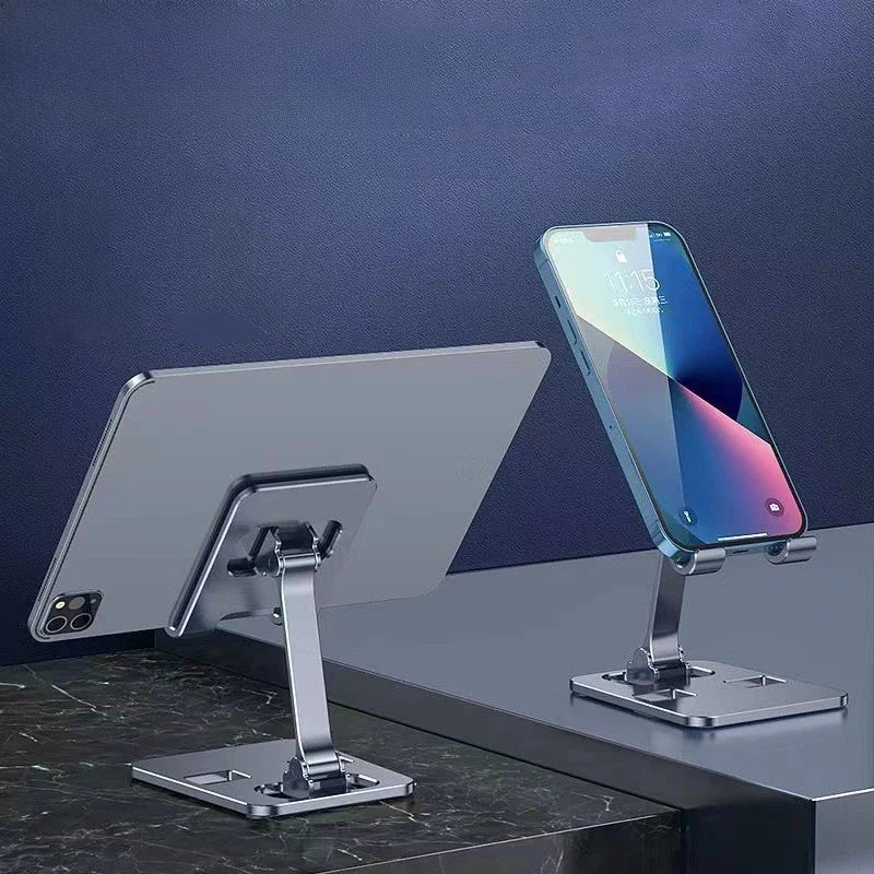 Liga de alumínio Universal Titular Tablet portátil para iPad Air Pro, Mini Tablet Stand, montagem