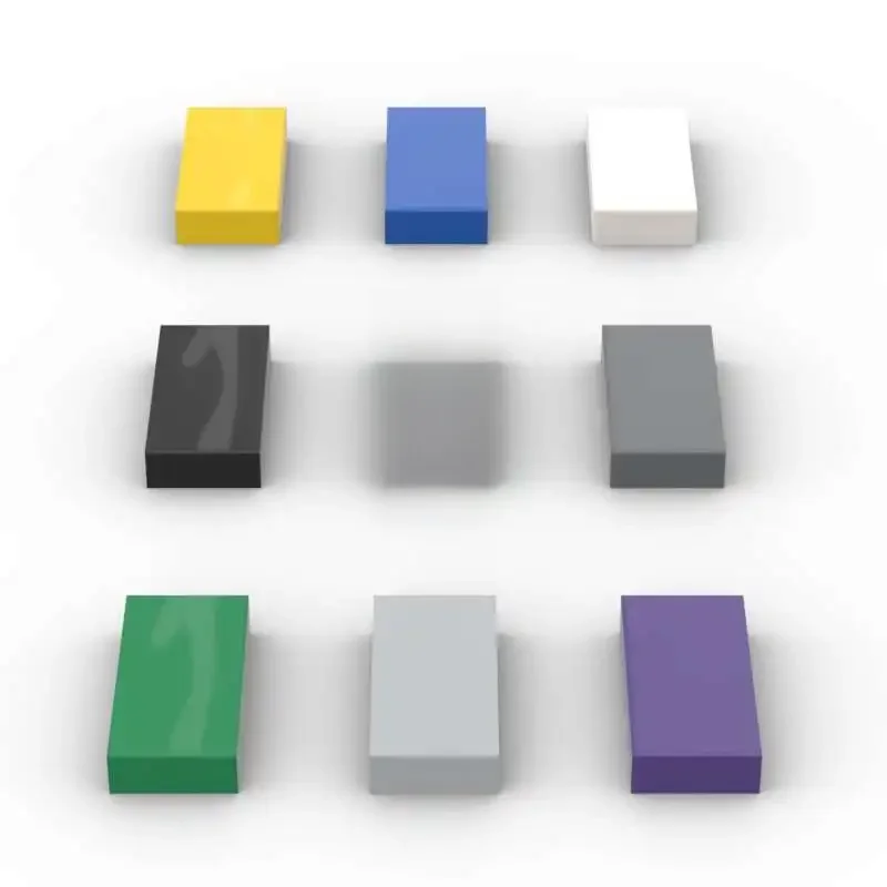 MOC 10 pièces 3069 pneu 1x2 blocs de construction Kit haute technologie panneau lumineux briques particules bricolage idée jouet enfants anniversaire enfant cadeau