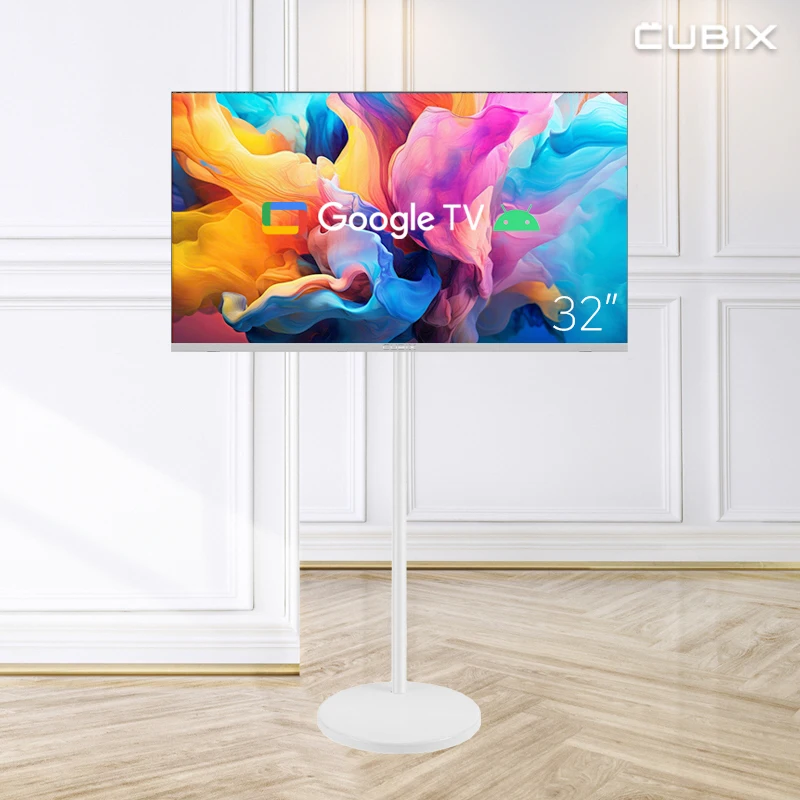 Moving cubic 32 inch White Edition Samtan BiMi X2 series smart TV Samten BiMi small BiMi