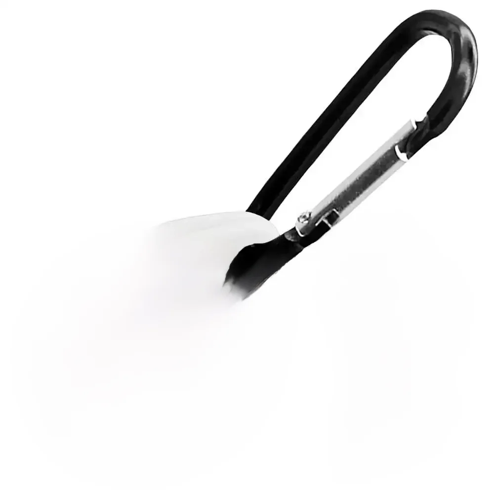 Protetora macia flexível Silicone Case Compatível com AirTag Branco Scratch-Resistente Keychain