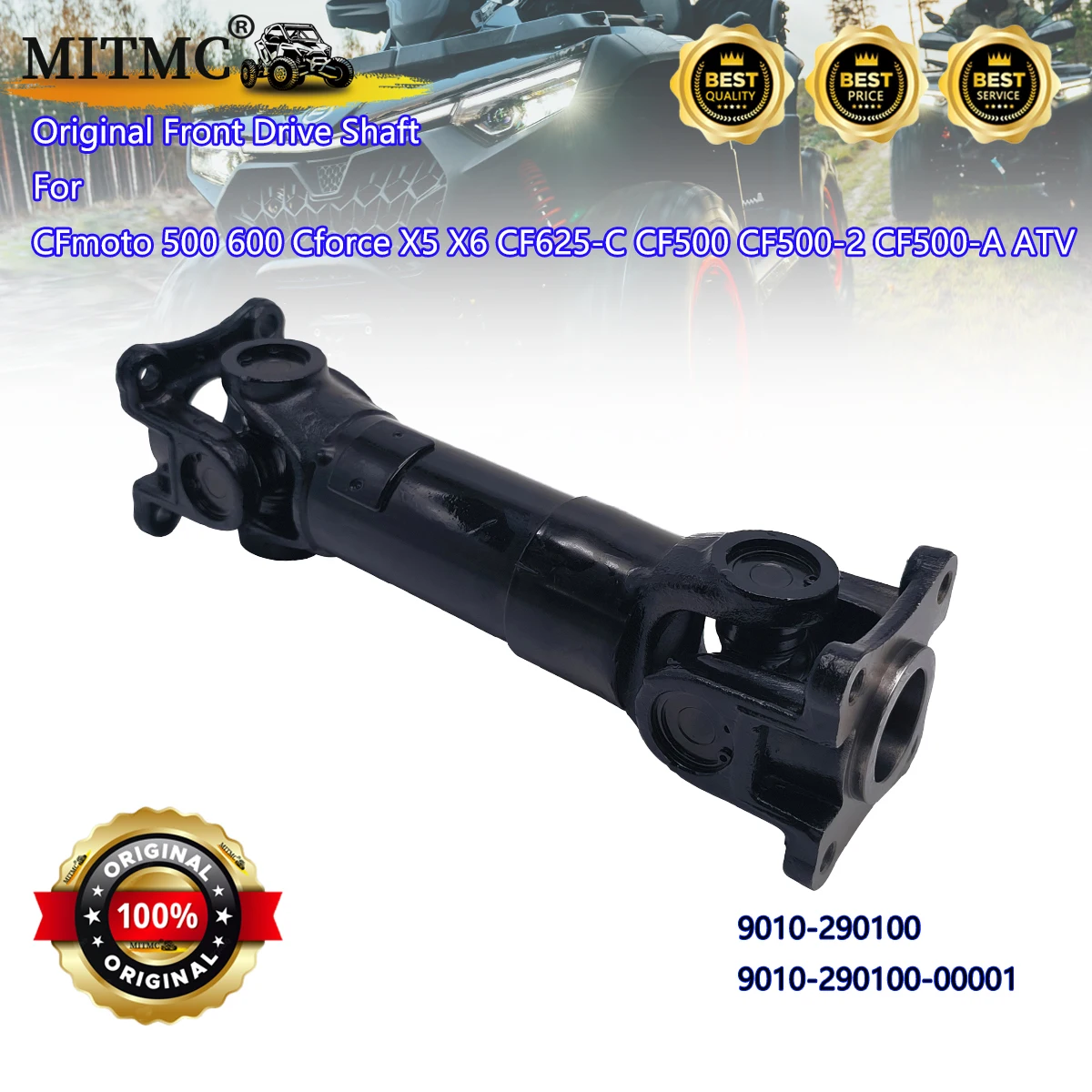 

Original Front Drive Shaft For CF 500 600 Cforce X5 X6 CF625-C CF500 CF500-2 CF500-A ATV 9010-290100 9010-290100-00001