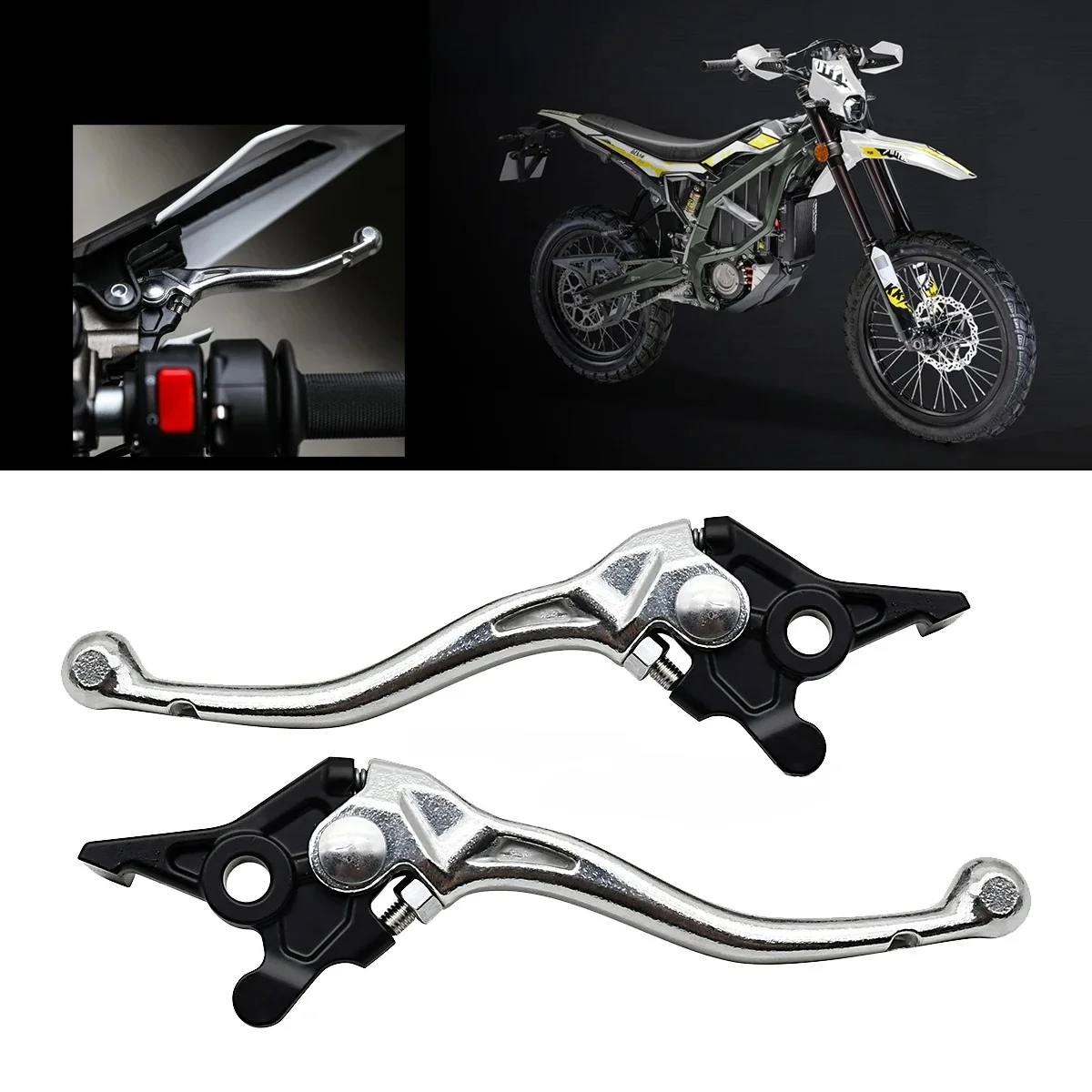AliExpress XCMT Motorcycle For Surron UltraBee Electric Original Left Right Brake Handle Lever Cross-country Bike SUR-RON Ultra Bee