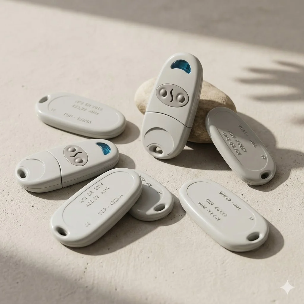 5-20 télécommandes de porte de garage CAME TOP-432NA 432EE 432EV 433.92MHz à 2 boutons (auto-apprentissage)