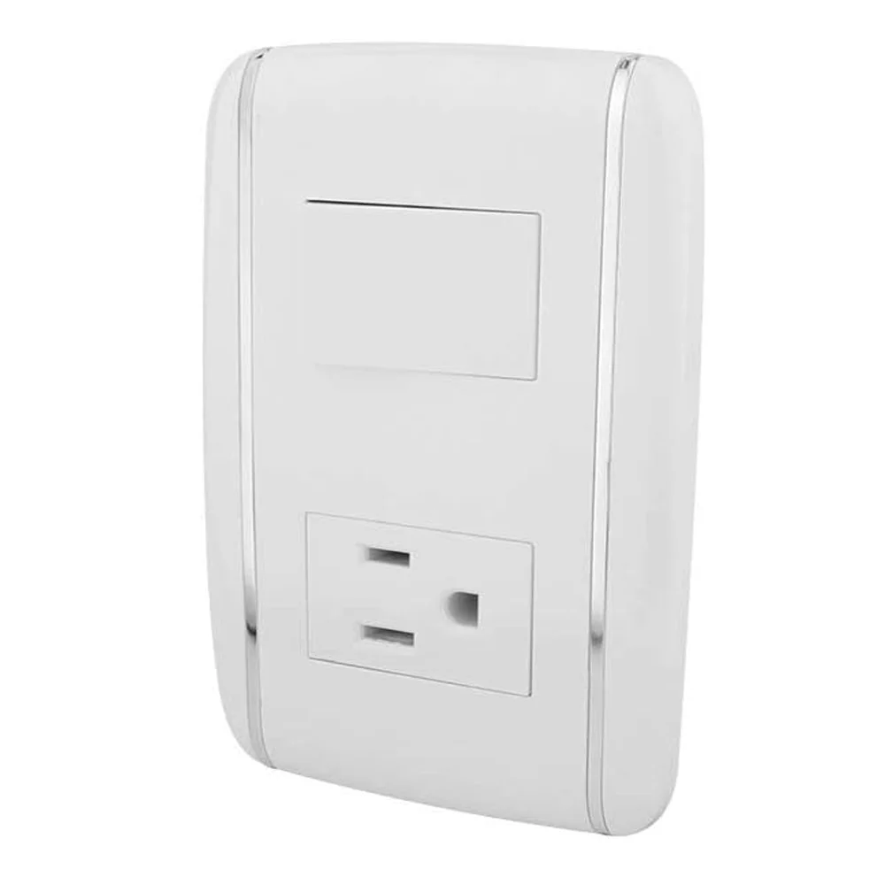 Santul 4454 Apagador Y Contacto De Vicenza Para Electrónica Y Electricidad Herramientas Y Suministros Para El Hogar