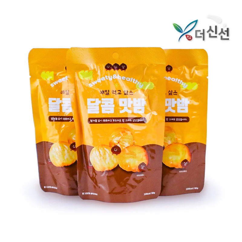 Sweet taste to eat every day 80g x 10 bags/moist and soft chestnuts without additives