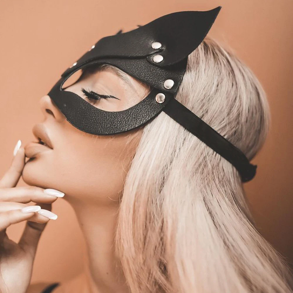 Hot Bán Nữ Halloween Thỏ Mặt Nạ Cosplay Sexy Khẩu Trang Tai Thỏ Khẩu Trang Đảng Thanh Hộp Đêm Trang Phục Phụ Kiện 2022