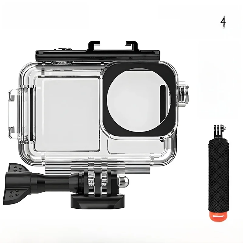 Obudowa Wodoszczelna MYOBO do DJI Action 5 Pro, do Nurkowania i Pracy Pod Wodą do 60M/196FT, Ochronna Obudowa do DJI Action 5 Pro 4 3, Akcesoria — zdjęcie produktu 7