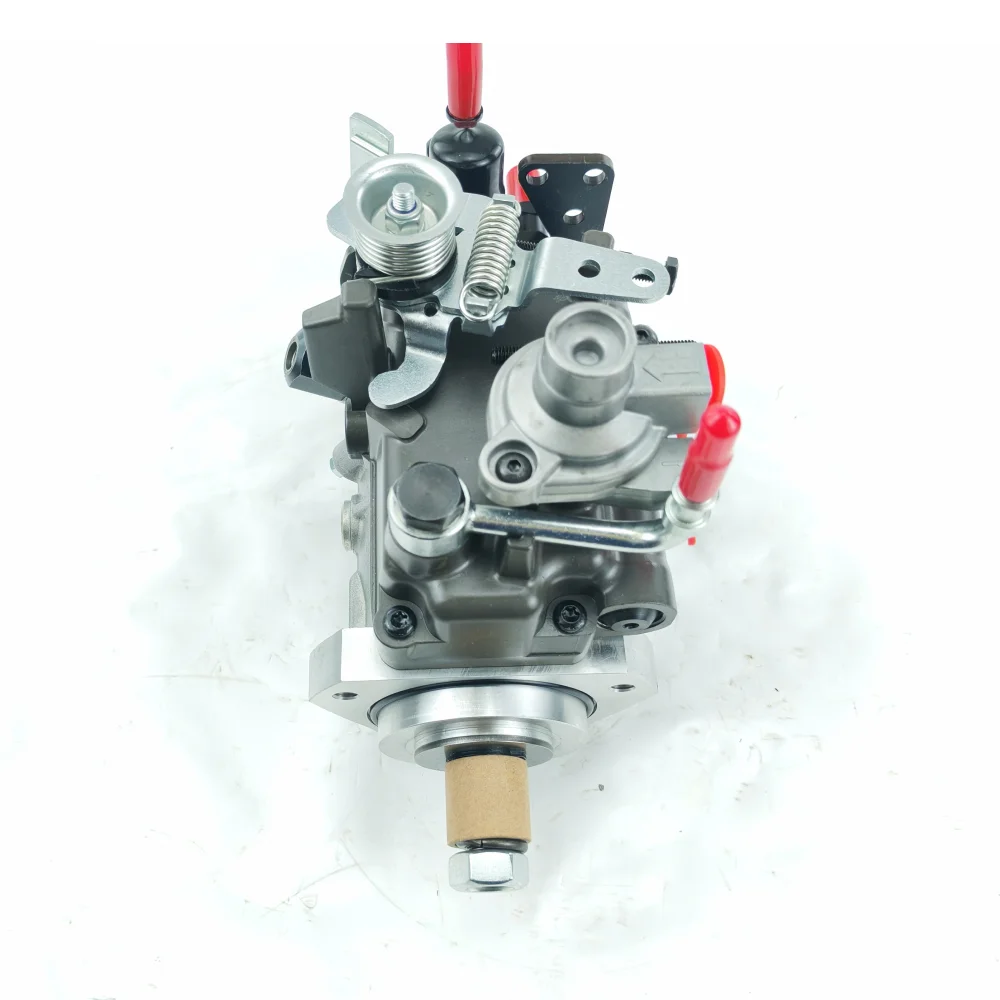 9520A006G DP310 Rotor Fuel Injection Pump, 2644C314 12V Solenoid With Return Pipe for Perkins 1104D‑44T 4‑Cylinder Diesel Engine