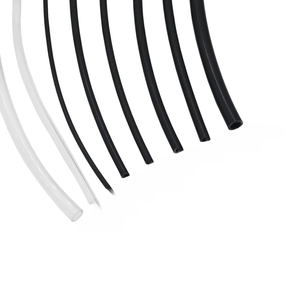 4Meter Hydraulische Olieleiding OD 2mm/3mm/4mm/6mm Zwart Hogedruk nylon Buis Transparante Slang Voor RC Graafmachine Dump Truck Onderdelen - afbeelding 2