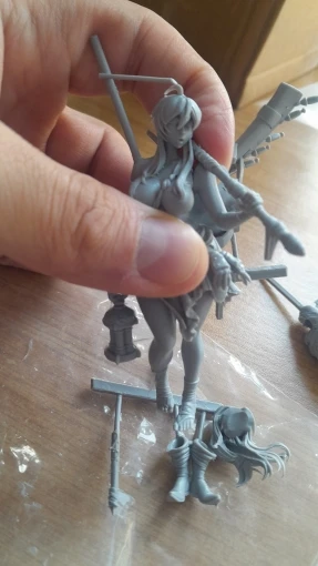 Buyer photo of this resin kit