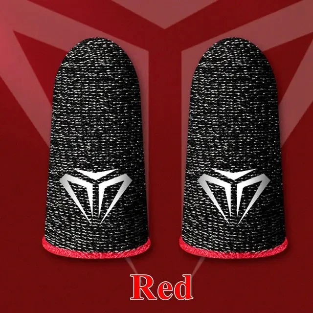 5 Pairs Gaming Finger Covers for Touchscreen Breathable & Sweatproof Anti-Slip Design Mobile Game Accessories