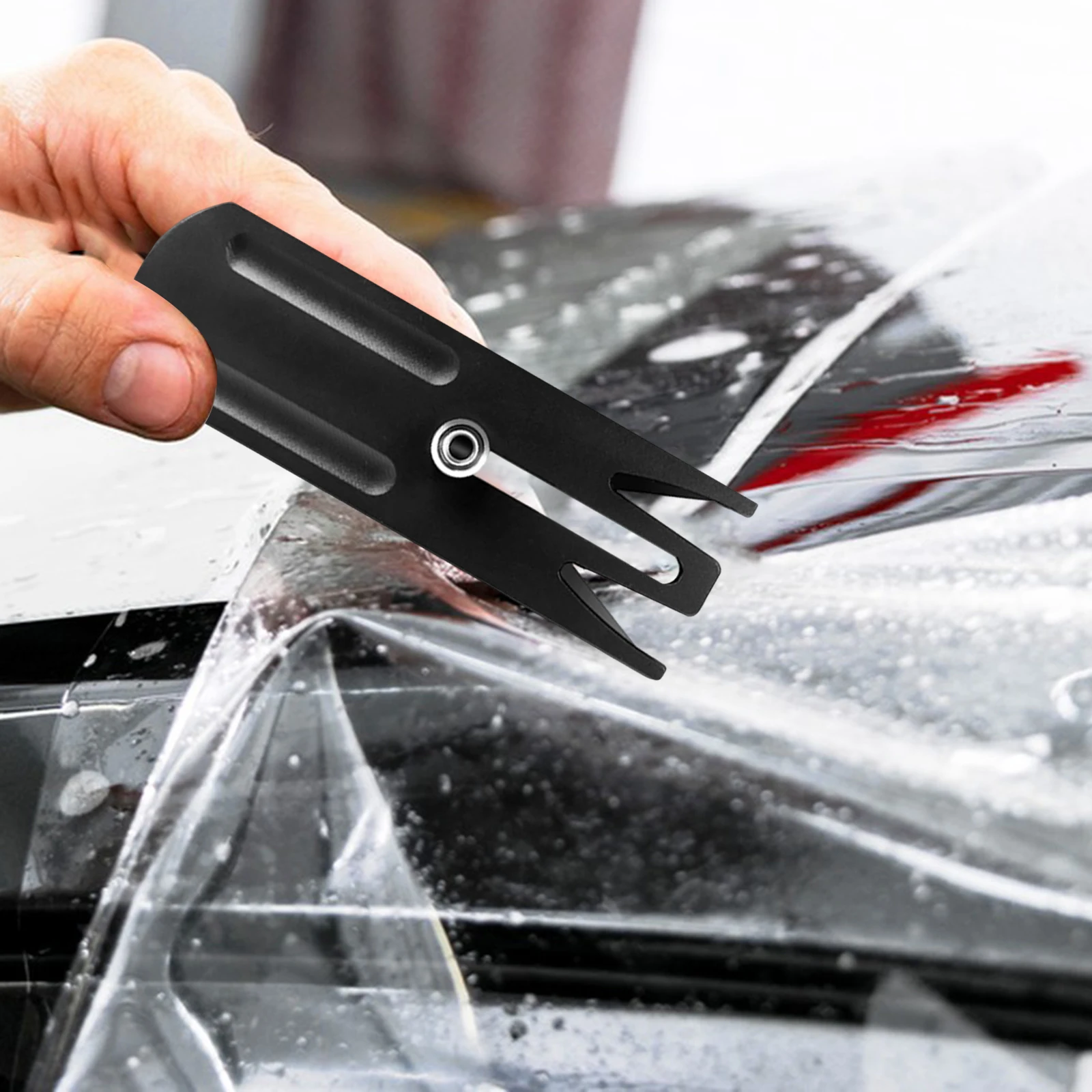 Mango ergonómico versátil de baja resistencia combinado con un mango ergonómico para piezas de accesorios de corte de película de alfombra para el hogar DIY