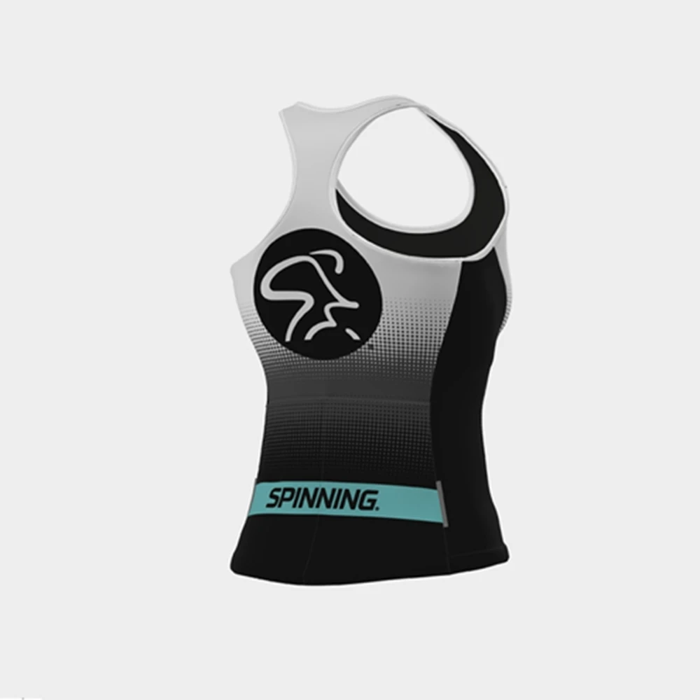 Spinning Run Shop Women's Tank Tops Blouse Sleeveless Shirt Home Gym Yoga Vest Training Running Vest Gym For Use Custom
