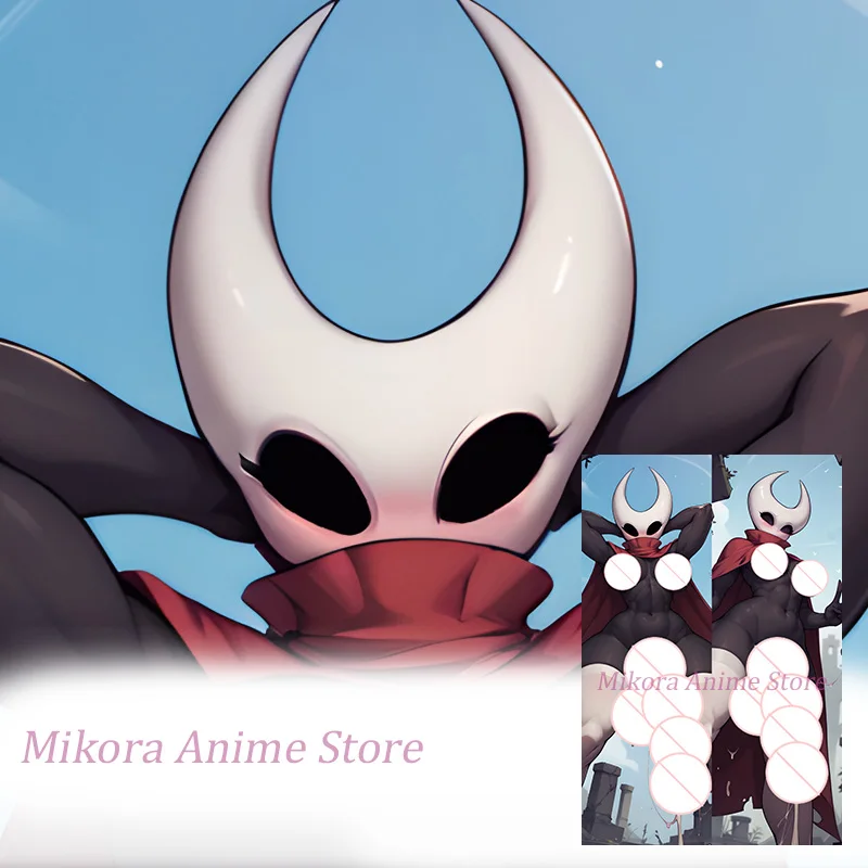 Dakimakura Hornet Futa Anime غطاء وسادة للجسم مطبوع على الوجهين غطاء وسادة بالحجم الطبيعي هدية #1