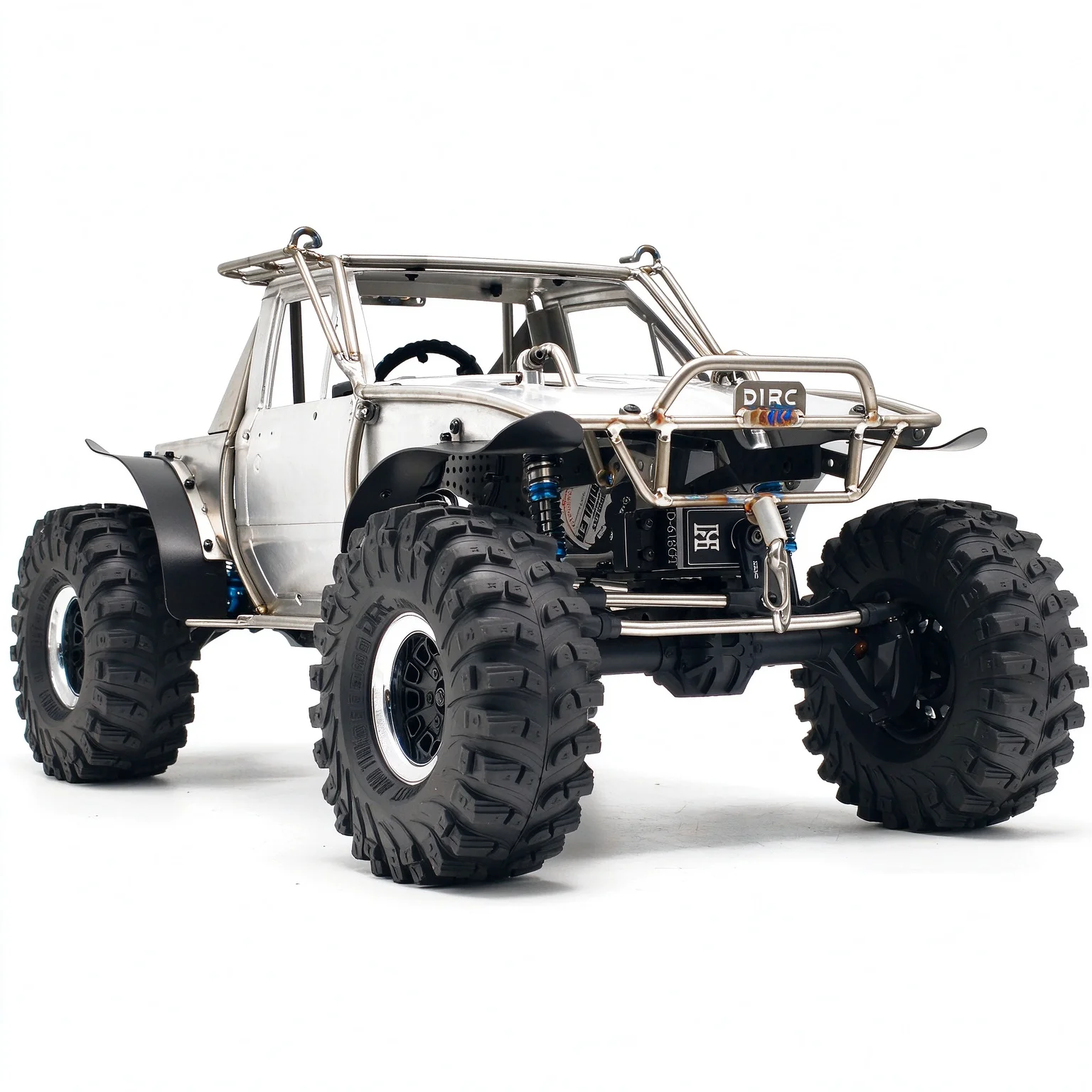 D1RC New 1/10 RC Rock Crawler Rainforest RTR Aluminum Alloy Body Shell RC Off-road Climbing Car Remote 4-wheel steering Vehicle