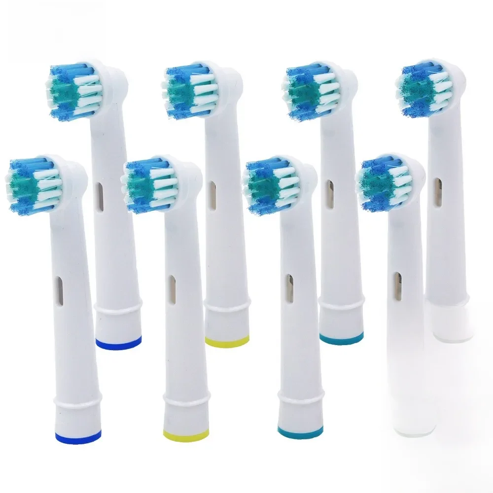 8x wymienne główki do szczoteczki elektrycznej Oral-B do Advance Power/Pro Health/Triumph/3D Excel/Vitality Precision Clean — zdjęcie 2