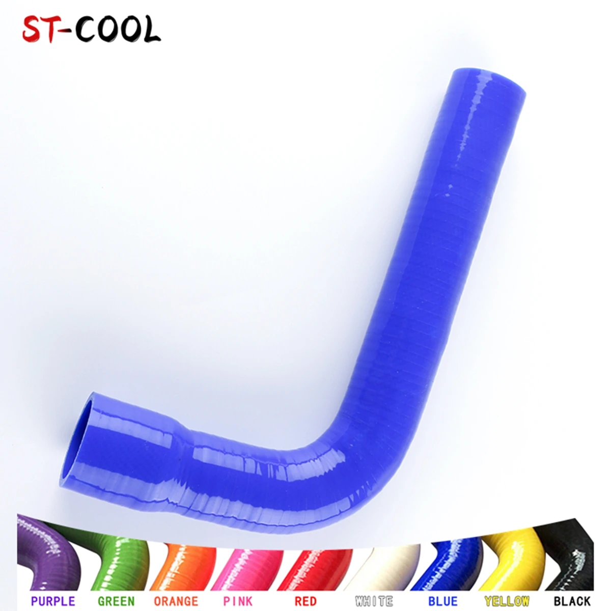 For Ford Mustang / Falcon / Fairlane V8 1967 1968 1969 1970 Radiator Coolant Hoses Kit Silicone Tubes 2Pcs 10 Colors