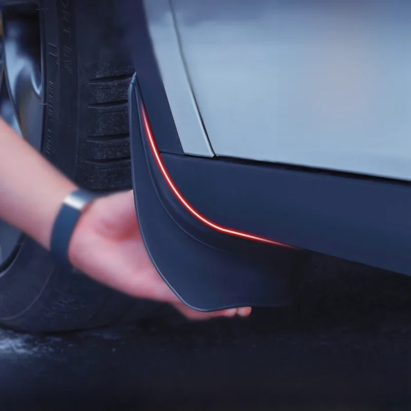 Garde-boue de Type Original pour Tesla modèle 3 Y Juniper Launch 2025 2026 garde-boue souples garde-boue de roue avant accessoires de garde-boue