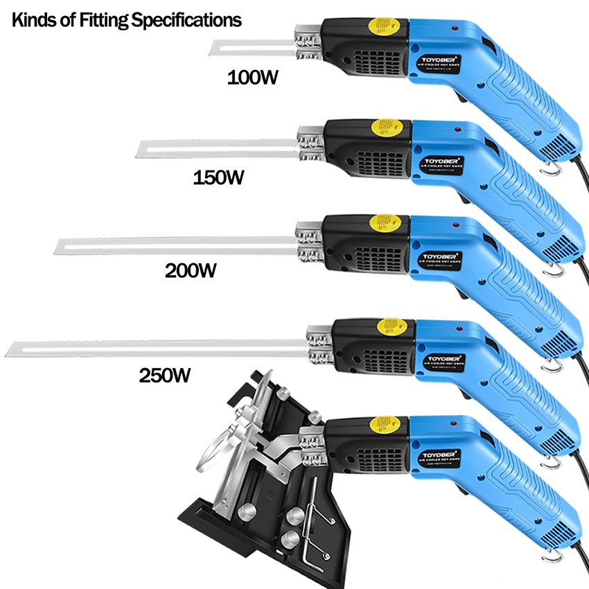 Cortador elétrico de espuma refrigerada a ar Faca de sulco de poliestireno isopor Faca de aquecimento quente Ferramenta de corte de espuma