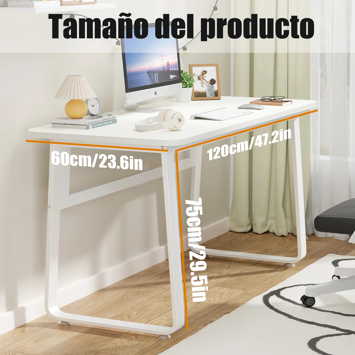 120 سنتيمتر طاولة قابلة للطي مساعدة مكتب النمط الصناعي البني طاولات الاجتماعات مكتب عمل Pupitres طاولة طعام