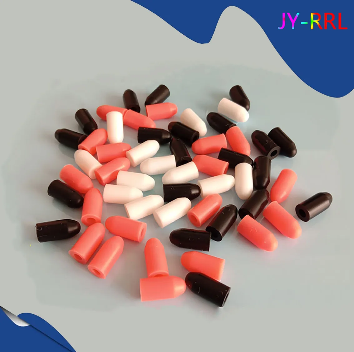 

10Pcs 3x6x9mm Silicone Rubber Plug White/Black/Orange-red End Cover Caps Blanking Plugs For Syringe Injector