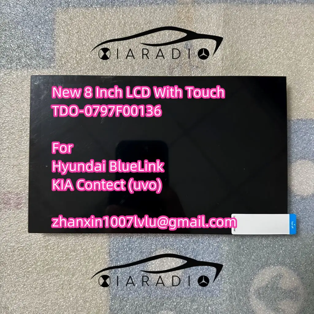 Replacement LCD Display Touch Screen For KIA Hyundai Radio Navigation TDO-0797F00136-V6 TDO-0797F00136-V3 LMB5F00136