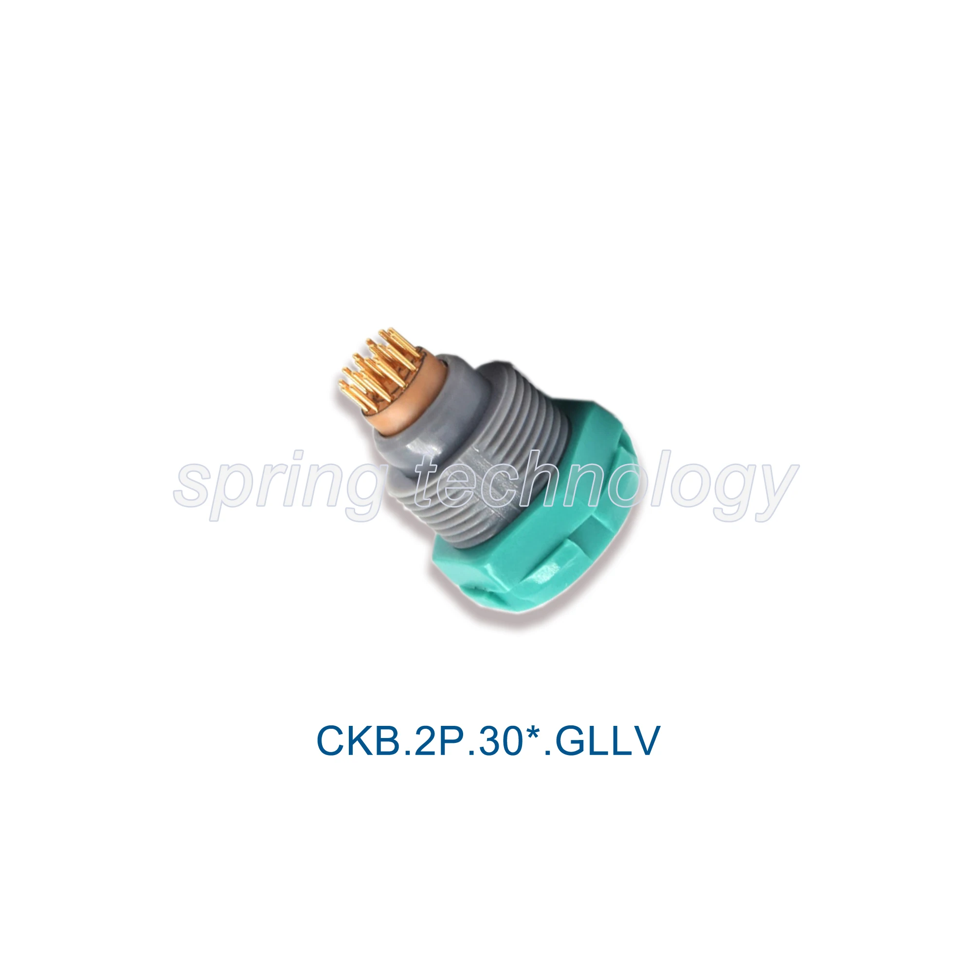 CKB.2P Push-pull Multipole Plastic Medical Watertight Socket, CKB.2P.302/303/304/305/306/307/308/310/312/314/316/319/326.GLL