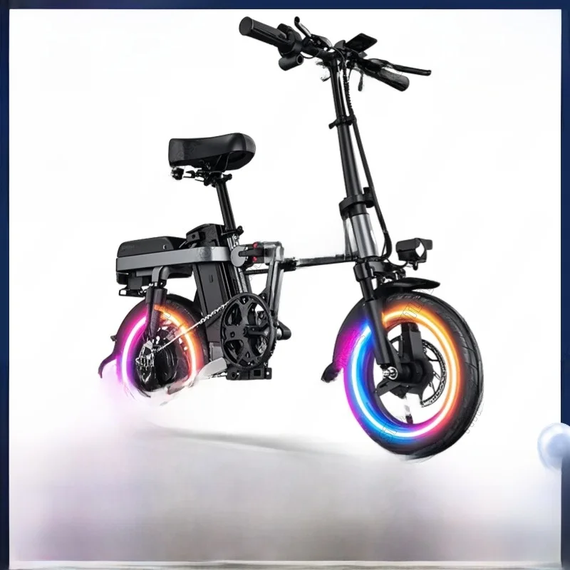 AliExpress ENGWE T14 Folding Electric Bike 14'' Tires Portable E-bike 48V 10Ah Removable Battery 25 km/h Speed for Range of 30-70 km City