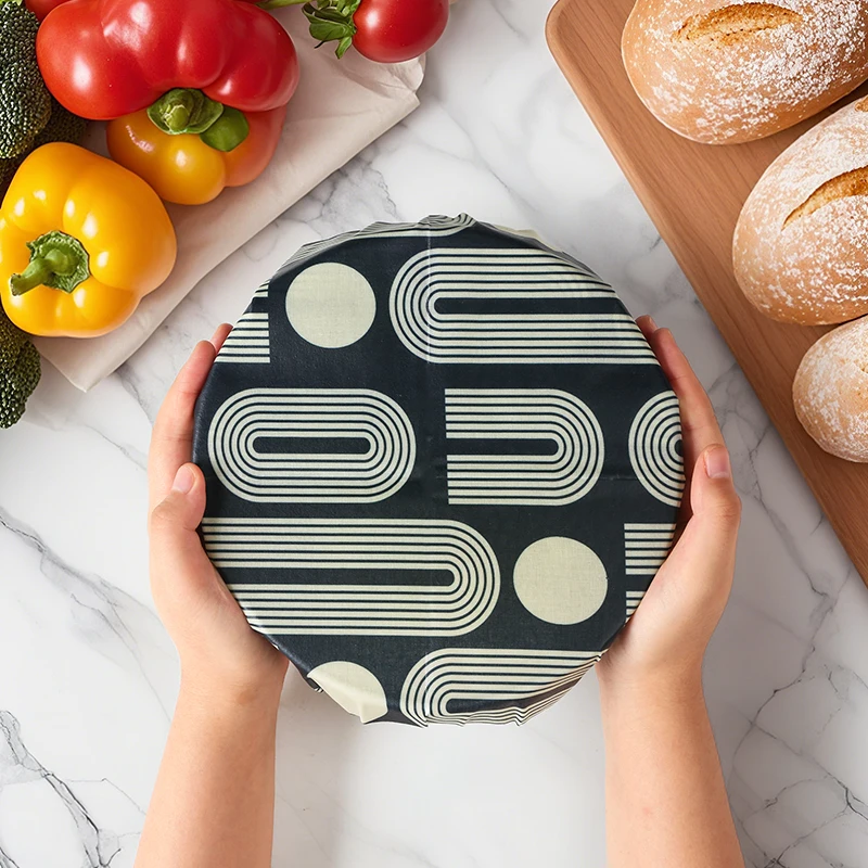 3 Sizes(S,M,L) Organic Beeswax Wraps Sustainable Fresh Keeping Food Wrap, Xl Baker Bag,Wax Paper, Beeswax Reusable Food Wrap