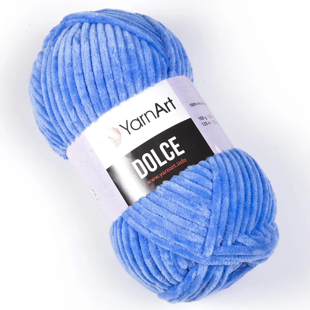 YarnArt Dolce Yarn - 48 Color Options - 120 Meters(100gr) - Micropolyester - Hat - Headband - Scarf - Panduf - Cardigan - Sweater - Blouse - Blanket