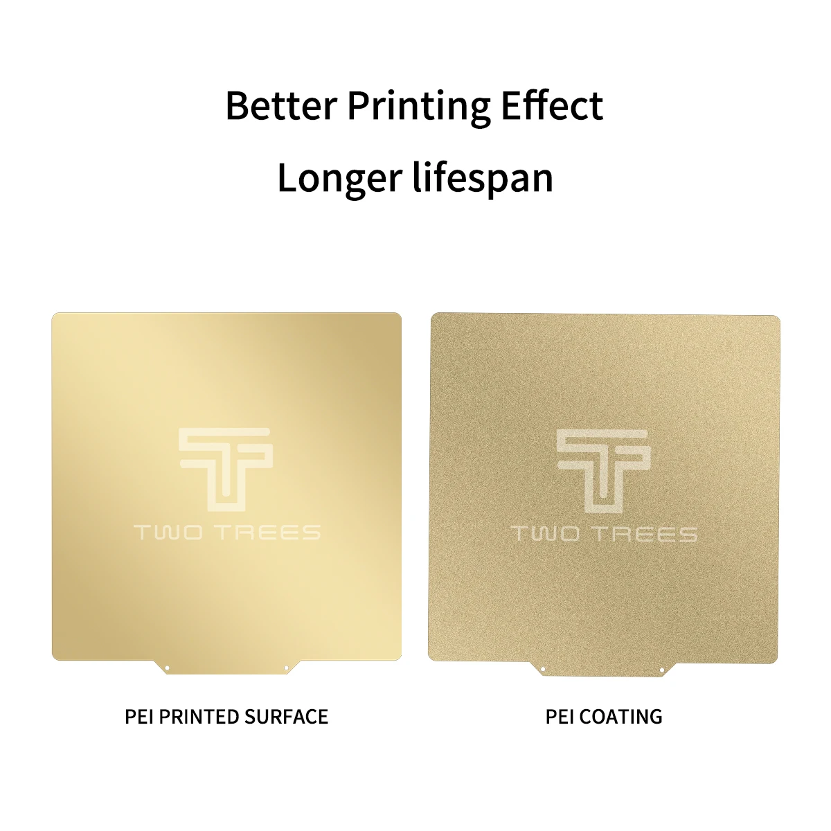 Twotrees-3D Printer Parts, PEI Smooth Powder Coating, Spring Steel Sheet, Hotbed Flex Base Magnética, Ender3 V2 Upgrade