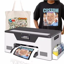 300mm clothing printing machine pictures heat transfer pet film A3 dtf printer with single XP600 head