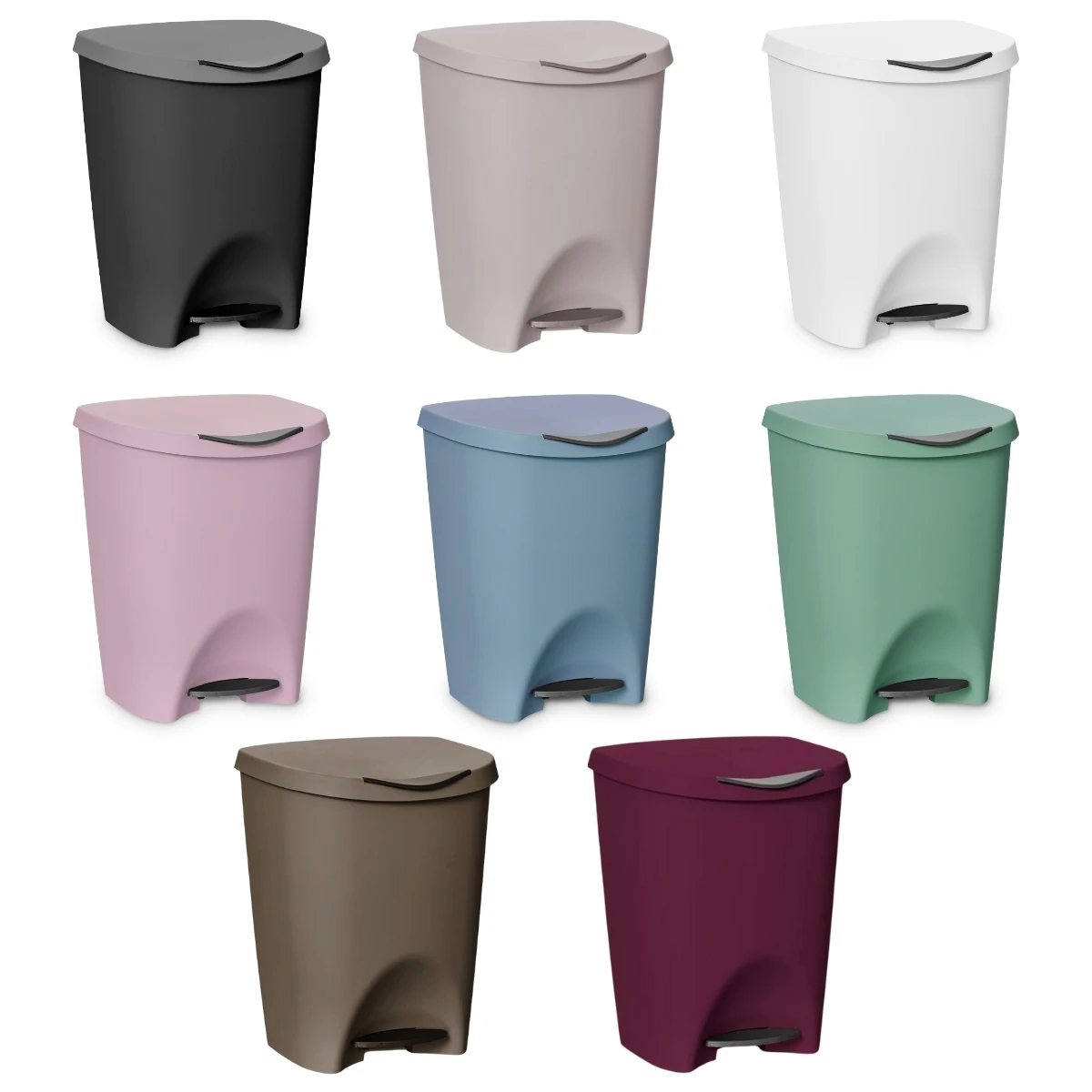 15 Liter Trash Can with Lid, Large Trash Can, Bedroom, Clean, Workspace, Storage Box, Home