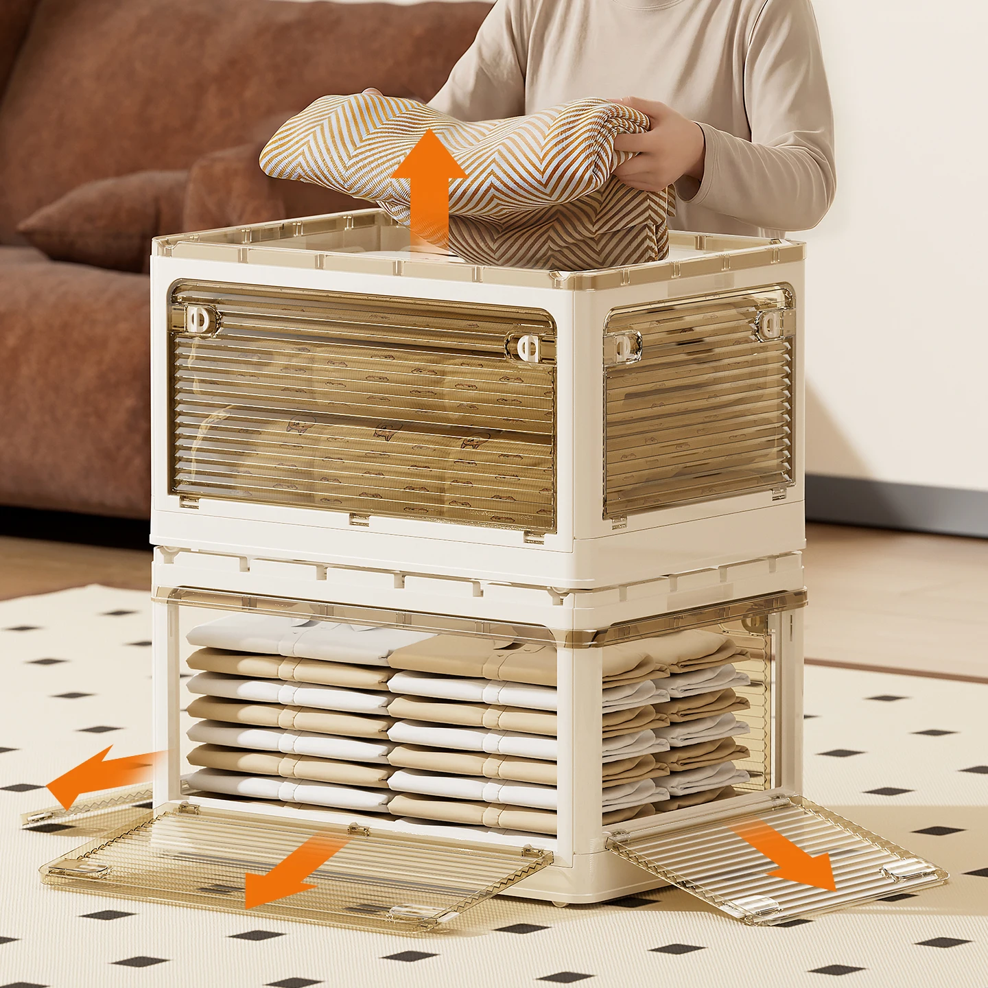 Foldable Storage Box with Lid - огляд і ціна Food Storage Oven Safe