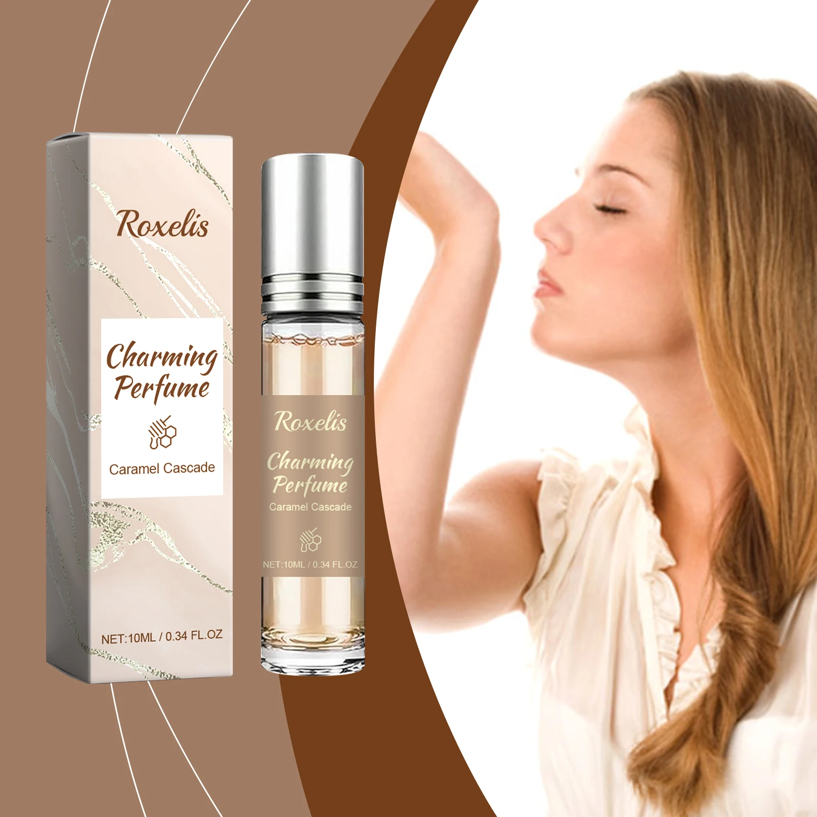 

Roxelis Caramel Honey Light Fragrance Perfume Elegant Fragrance Rich Sensory Exquisite Experience Caramel Honey Lasting Perfume