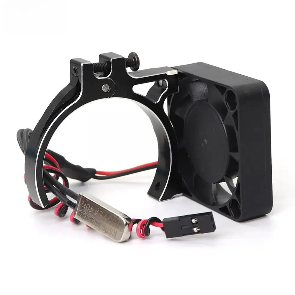 Professionele 42MM Motor Temperatuurregeling Koelventilator Motor Heatsink voor Traxxas TRX4 E-REVO UDR SCX10 Rgt RC Auto accessoires - afbeelding 2