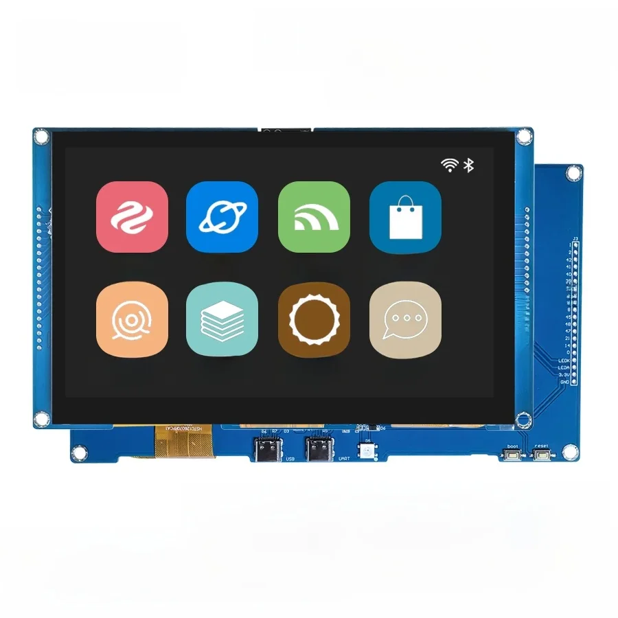 ESP32 S3 Dual Core LVGL 7inch 5inch 4.3inch 4inch HMI 16M Flash Ardu-ino WIFI&Bles Smart Display Screen RGB LCD TFT Module — zdjęcie produktu 6