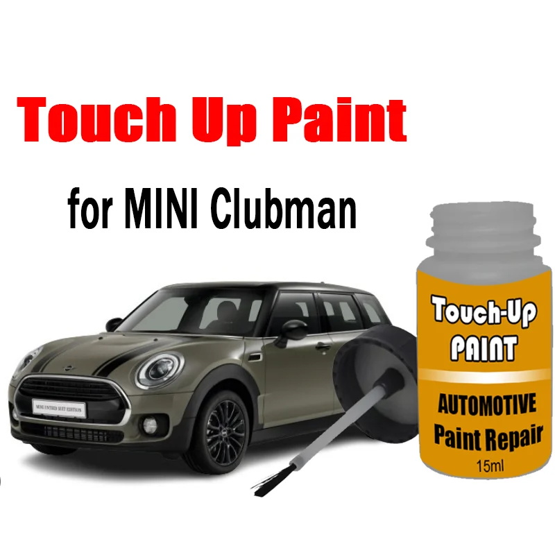 

Набор автомобильной краски для ретуши (с кистью) для MINI Clubman, средство для удаления царапин, аксессуары для ухода за автомобильной краской