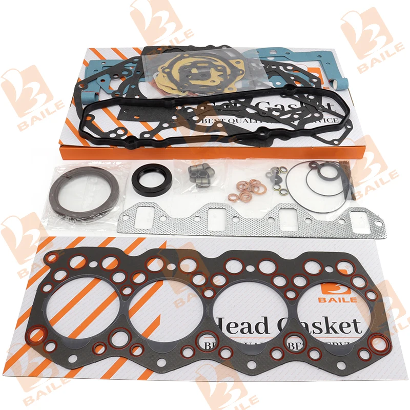 

S4E Full Gasket Set Kit For Mitsubishi Engine With Cylinder Head Gasket