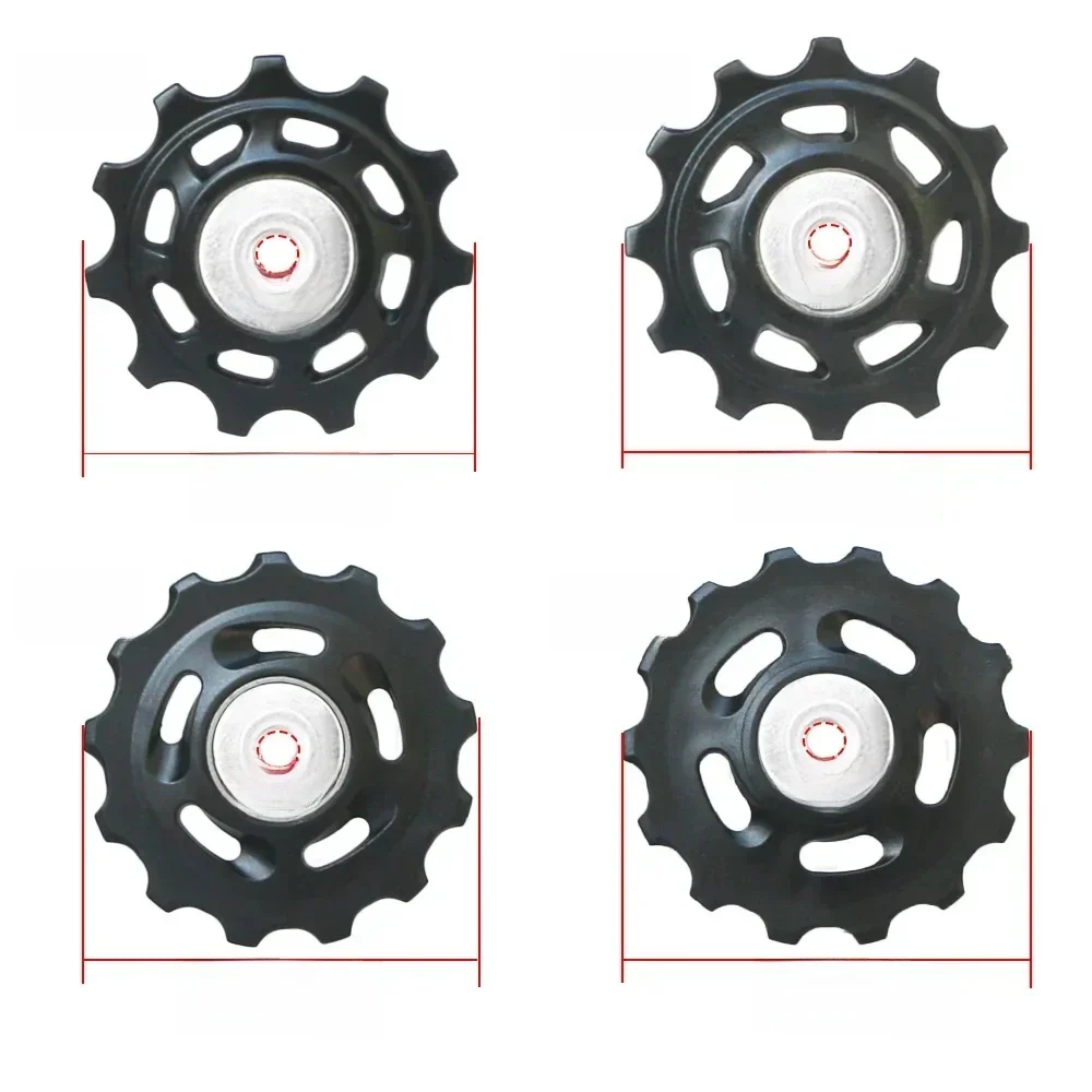 AliExpress 11T 12T 13T 14T Bearing MTB Bicycle Rear Guide Wheel Road Bike Jockey Rear Derailleur Pulley Roller for Shimano Sram Repair Kit