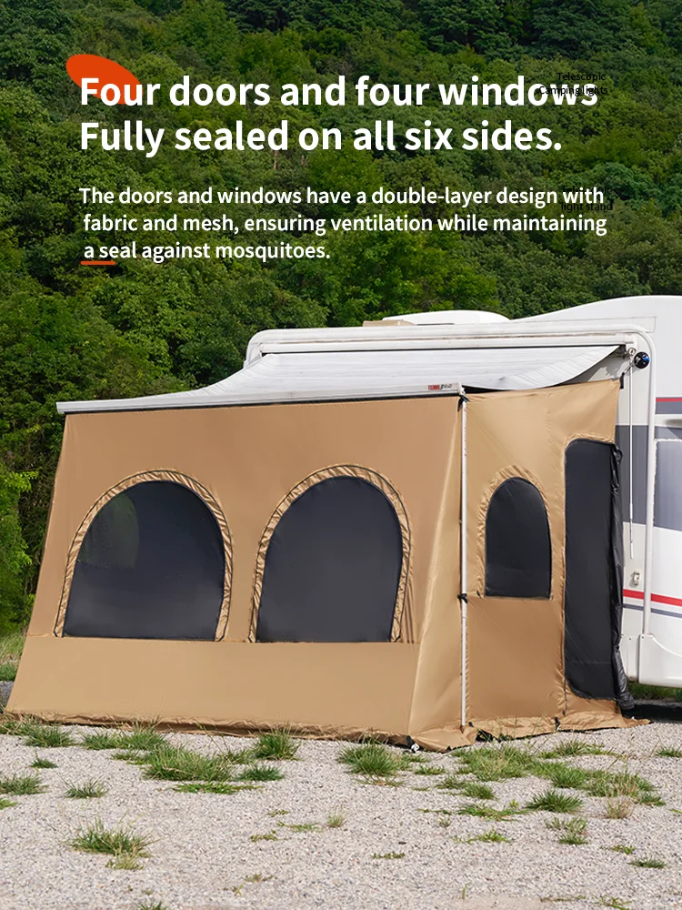 RV awning room RV screen room camper Privacy Room Thule Fiamma camper van awning room F45S