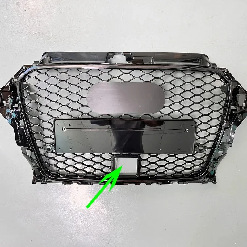 A3 8V Acc Stijl Voorbumper Race Grill Grille Voor Audi A3 S3 Sline 2014-2016 Auto Exterieur Onderdelen - afbeelding 2