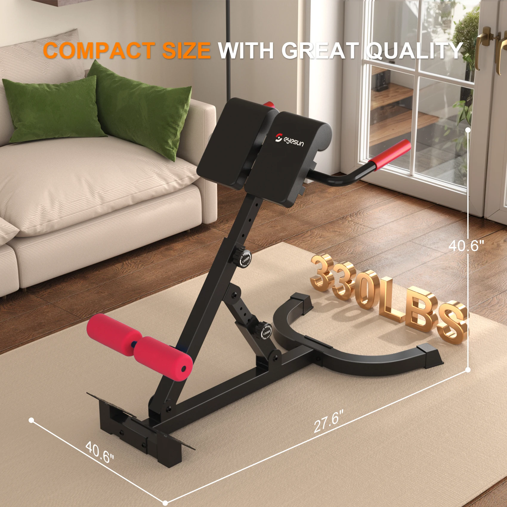 Kursi Roman, Alat Latihan Pung - Home Gym Leg Extension Machine ulasan dan harga