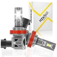 2pcs Bright LED Car Headlights H11 Ultra Bright headLamps 30000LM High Lumen 6500K White Beam 3570 CSP Chip