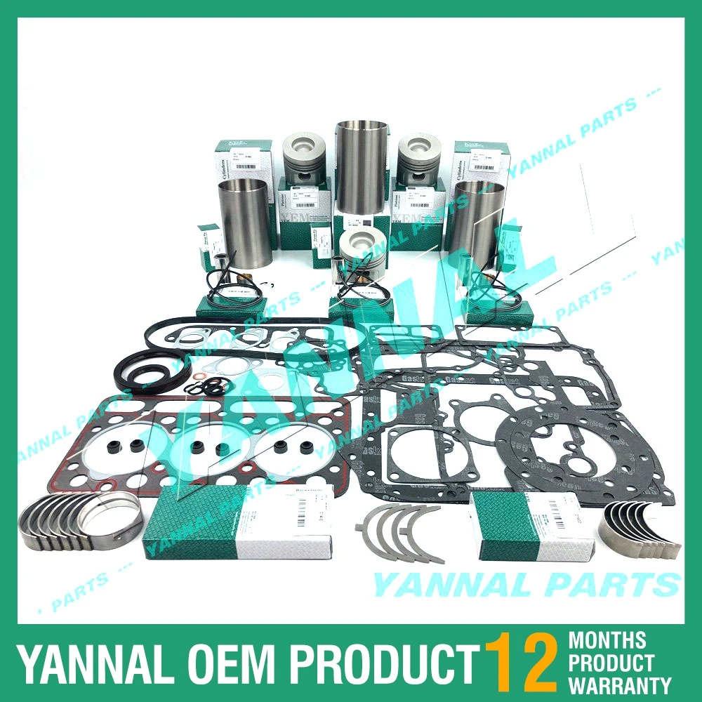 

Комплект для капитального ремонта двигателя Kubota D1402 IDI для погрузчика Bobcat и экскаватора Kubota KH91