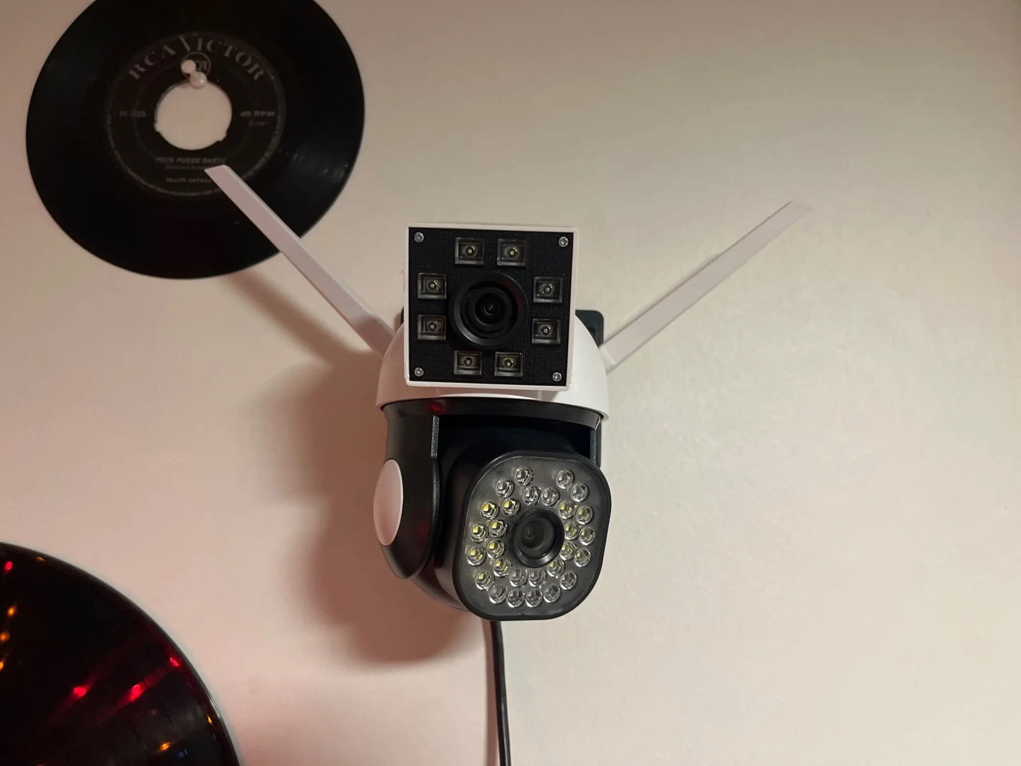 Neye 4K/8MP Wireless WiFi Camera 1080P Dual Lens Dual Screen Outdoor Home Head IP Camera CCTV Dual Lens Security Camera photo review