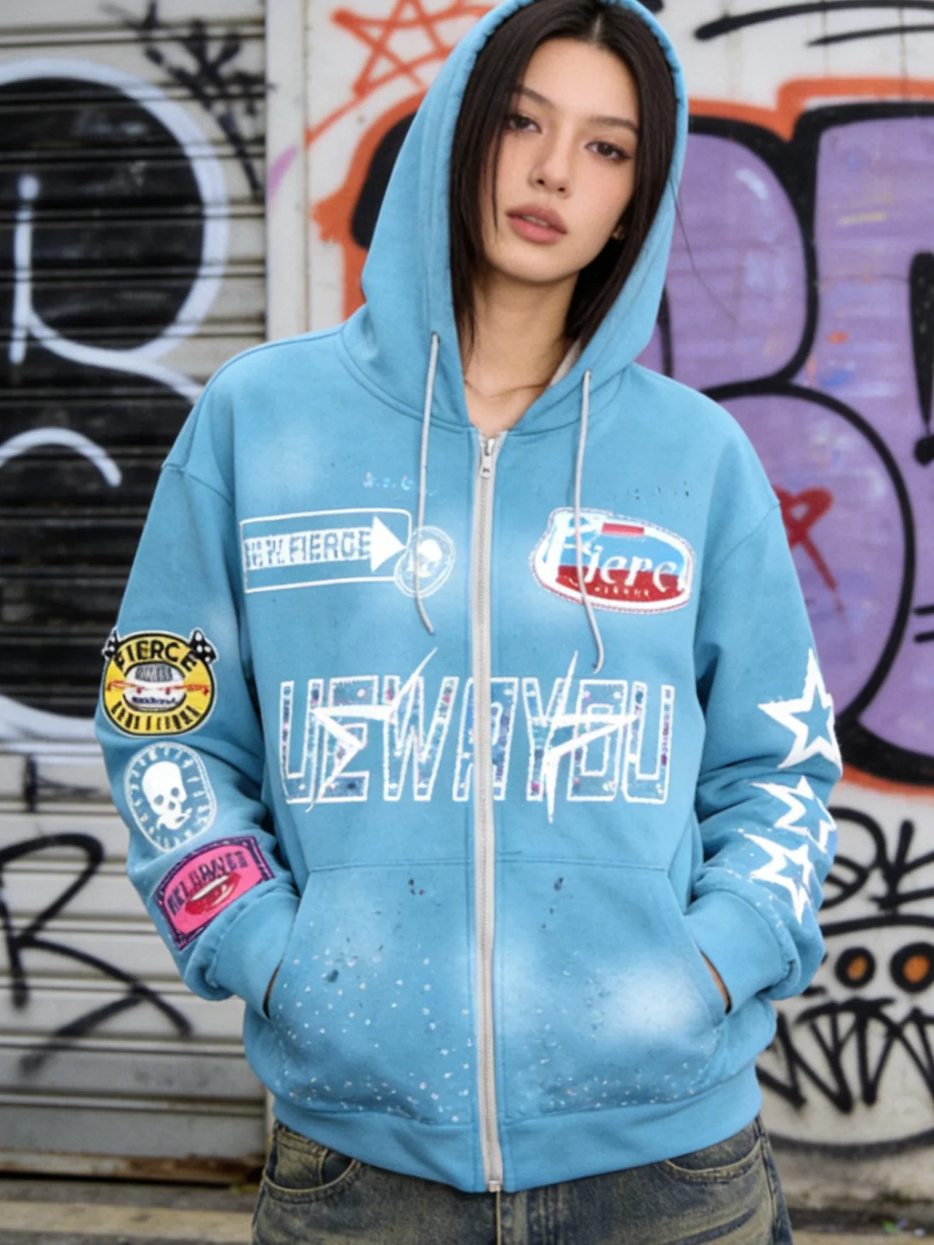 

Мужская зимняя толстовка с капюшоном: комфортная, дышащая, модная, с принтом, для повседневной носки и уличного стиля